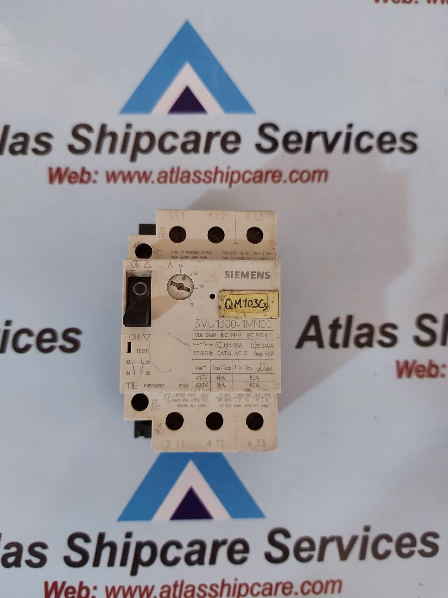 Siemens 3VU1300-1MN00 Motor Protective Circuit Breaker